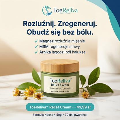 ToeReliva™ - Separatory palców na haluksy i stłoczone palce